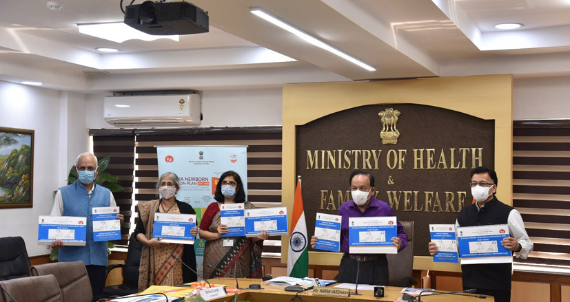 Ensuring Survival of Newborns: Launch of New Born packages by Dr. Harsh Vardhan, Hon’ble Union Minister of Health and Family Welfare, Government of India